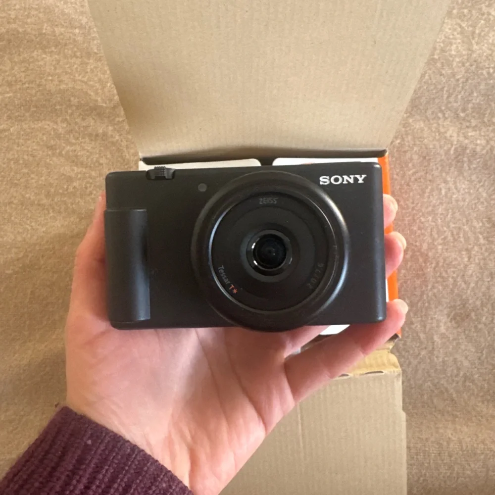 BRAND NEW Sony ZV-1F Black Digital Camera
